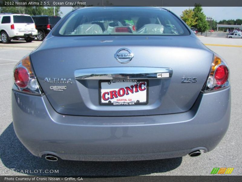 Ocean Gray / Frost 2012 Nissan Altima 2.5 S