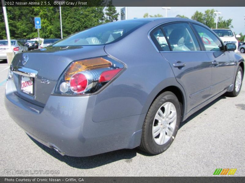 Ocean Gray / Frost 2012 Nissan Altima 2.5 S