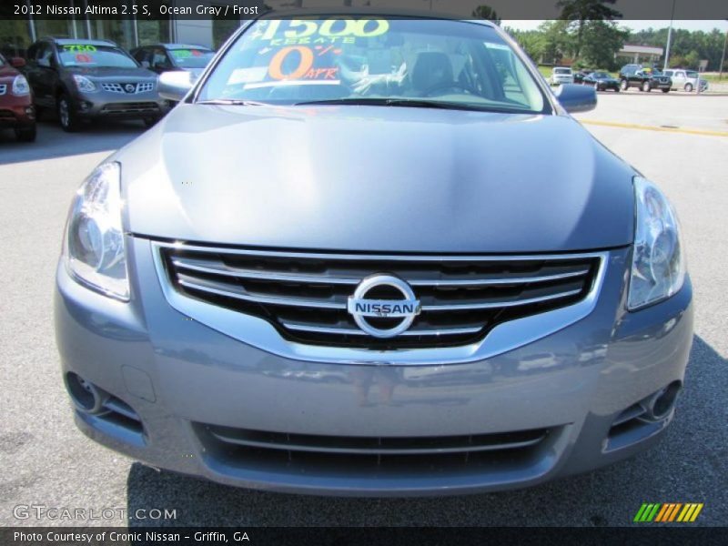 Ocean Gray / Frost 2012 Nissan Altima 2.5 S