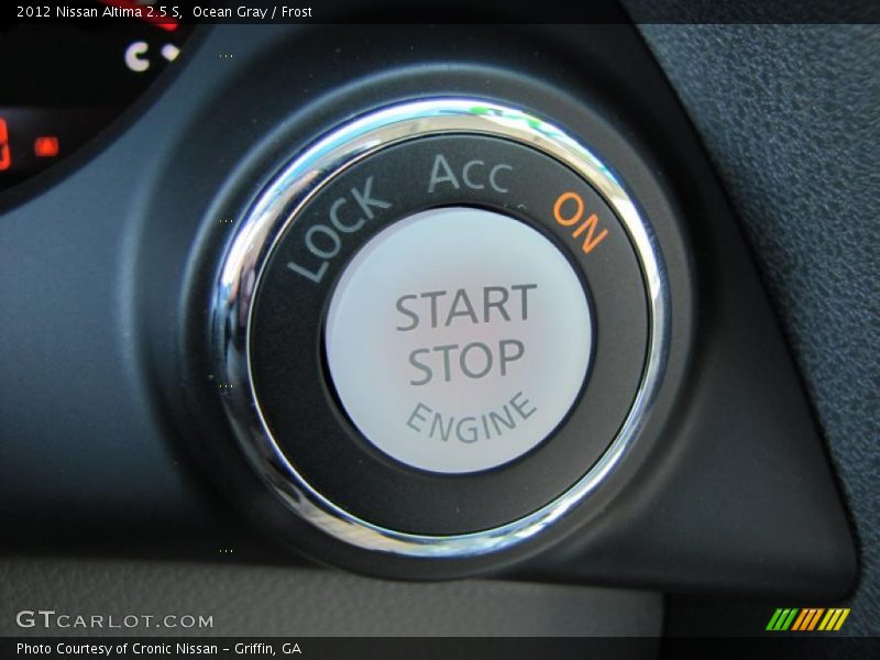 Ocean Gray / Frost 2012 Nissan Altima 2.5 S