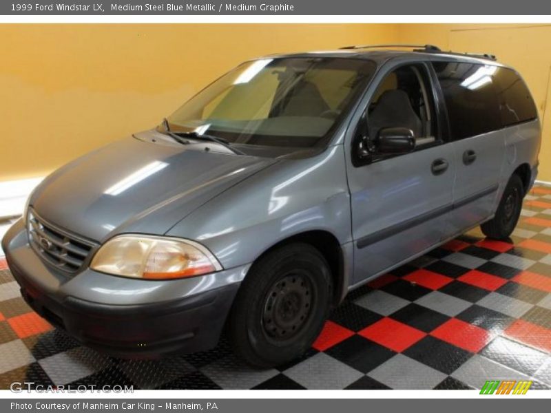 Medium Steel Blue Metallic / Medium Graphite 1999 Ford Windstar LX
