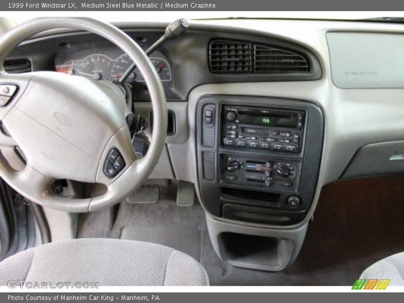 Medium Steel Blue Metallic / Medium Graphite 1999 Ford Windstar LX