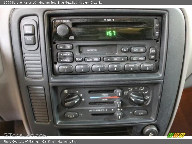 Medium Steel Blue Metallic / Medium Graphite 1999 Ford Windstar LX