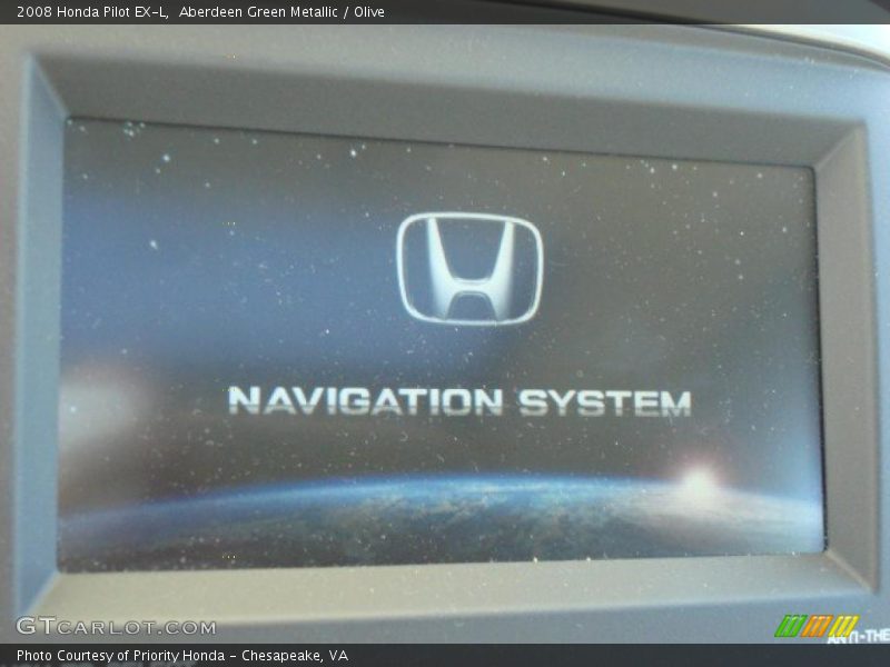 Aberdeen Green Metallic / Olive 2008 Honda Pilot EX-L