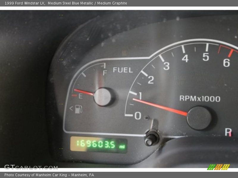 Medium Steel Blue Metallic / Medium Graphite 1999 Ford Windstar LX