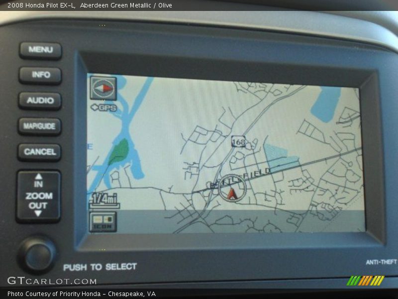 Navigation of 2008 Pilot EX-L