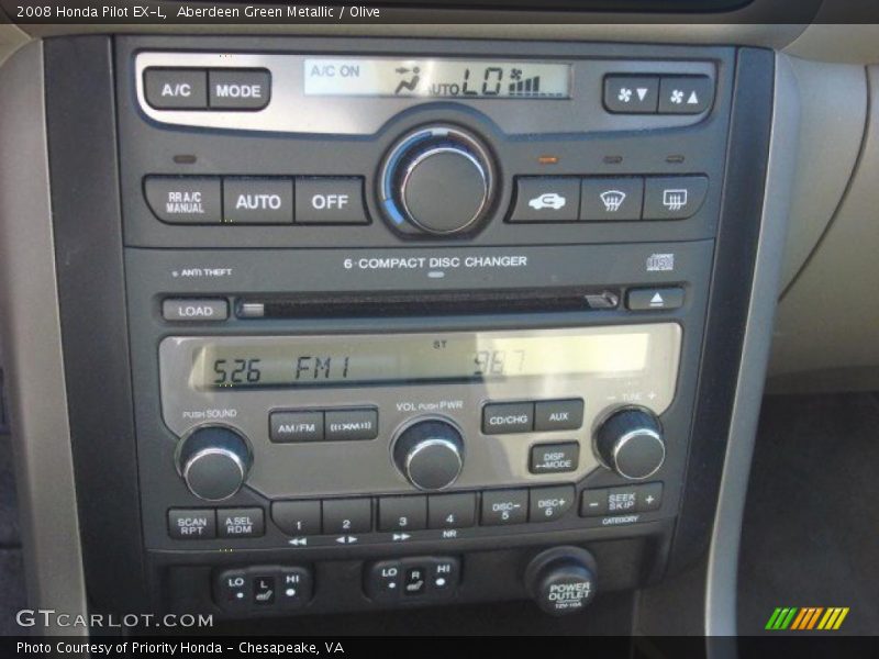 Audio System of 2008 Pilot EX-L