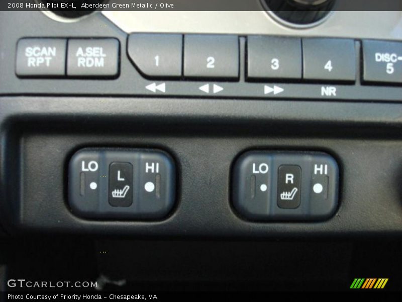 Aberdeen Green Metallic / Olive 2008 Honda Pilot EX-L