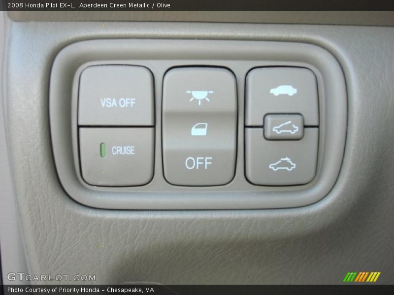 Controls of 2008 Pilot EX-L