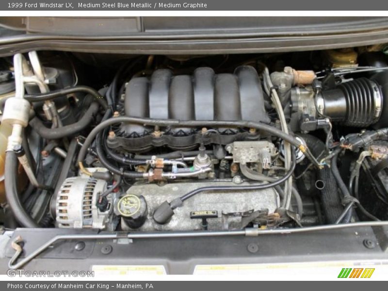 Medium Steel Blue Metallic / Medium Graphite 1999 Ford Windstar LX