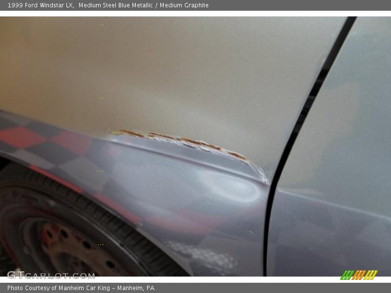 Medium Steel Blue Metallic / Medium Graphite 1999 Ford Windstar LX