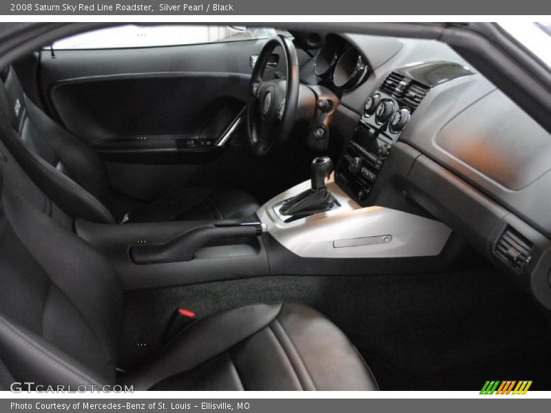  2008 Sky Red Line Roadster Black Interior