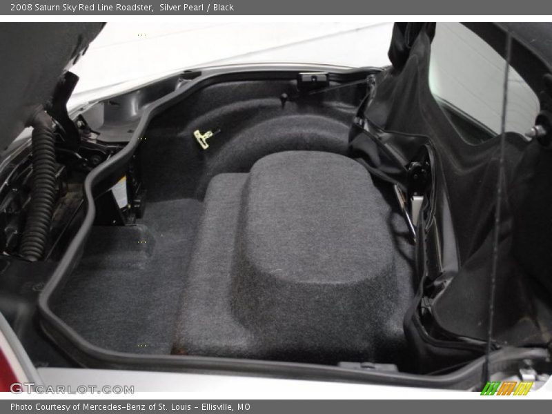 Silver Pearl / Black 2008 Saturn Sky Red Line Roadster