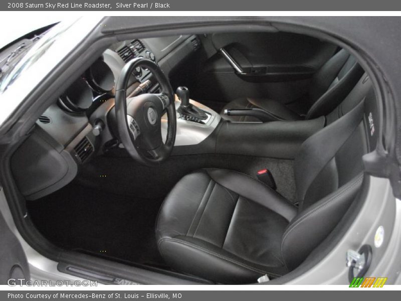  2008 Sky Red Line Roadster Black Interior