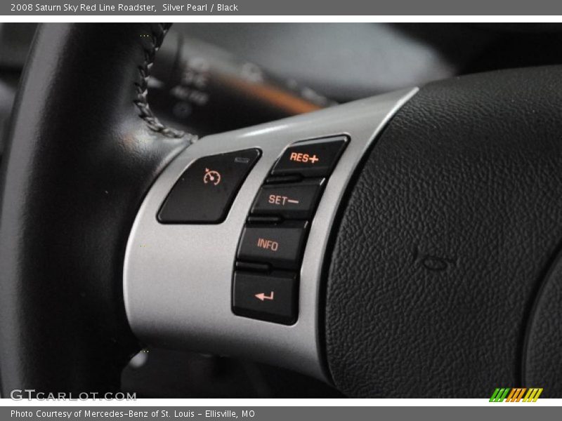Controls of 2008 Sky Red Line Roadster