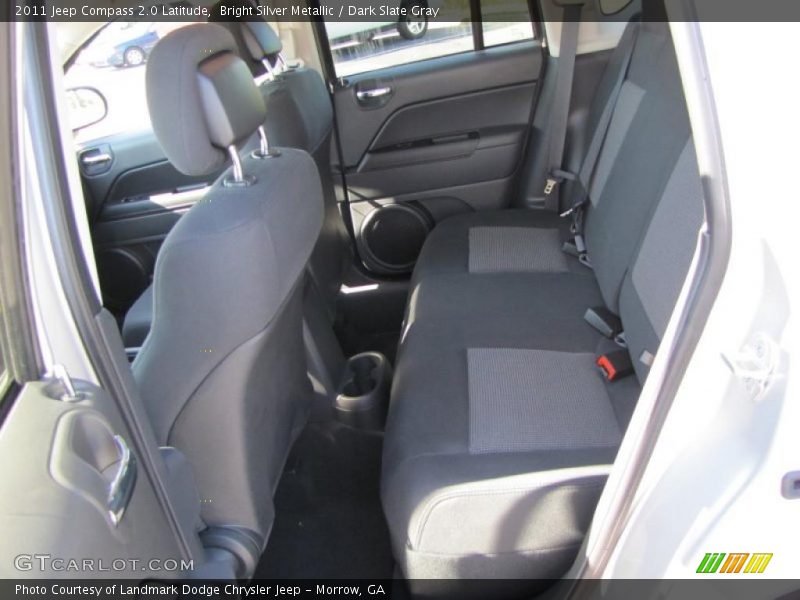 Bright Silver Metallic / Dark Slate Gray 2011 Jeep Compass 2.0 Latitude