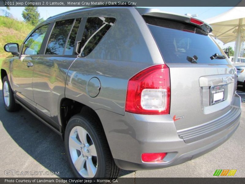 Mineral Gray Metallic / Dark Slate Gray 2011 Jeep Compass 2.0 Latitude