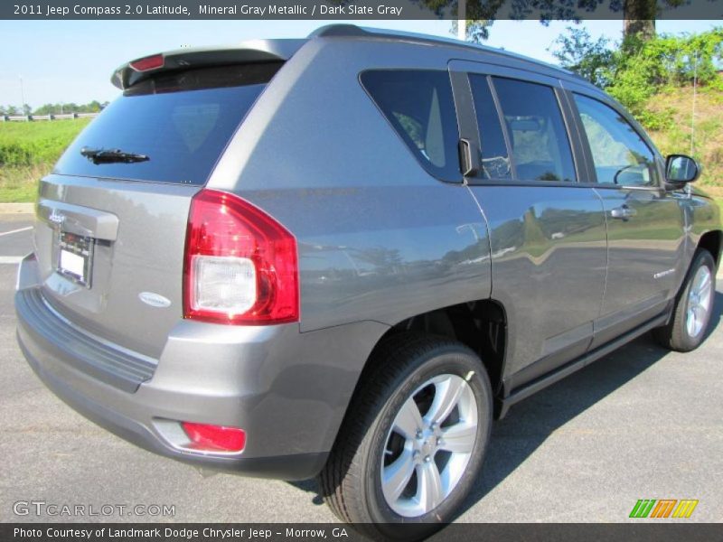 Mineral Gray Metallic / Dark Slate Gray 2011 Jeep Compass 2.0 Latitude