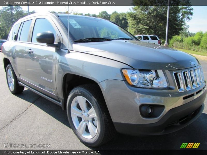 Mineral Gray Metallic / Dark Slate Gray 2011 Jeep Compass 2.0 Latitude