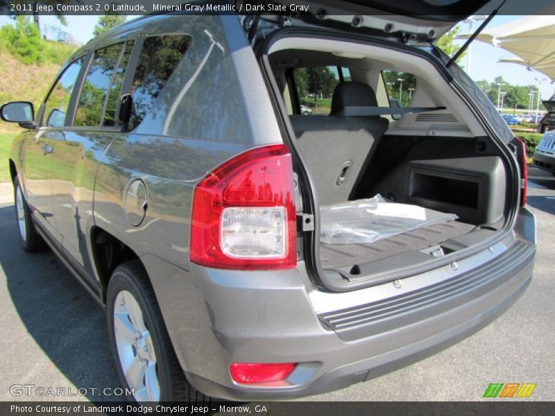 Mineral Gray Metallic / Dark Slate Gray 2011 Jeep Compass 2.0 Latitude