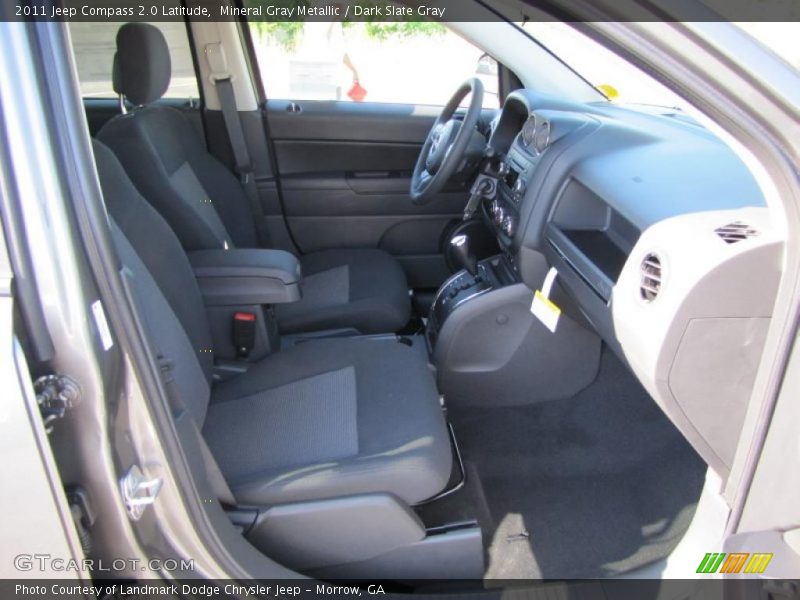Mineral Gray Metallic / Dark Slate Gray 2011 Jeep Compass 2.0 Latitude
