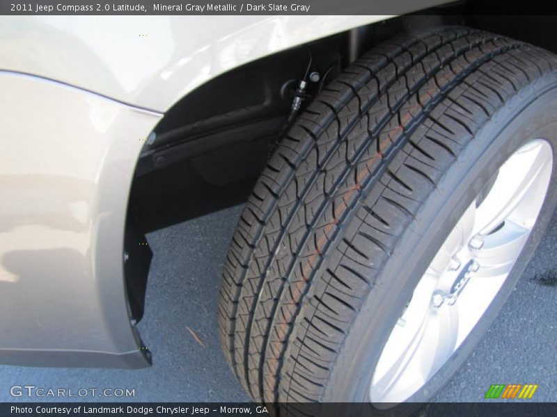 Mineral Gray Metallic / Dark Slate Gray 2011 Jeep Compass 2.0 Latitude