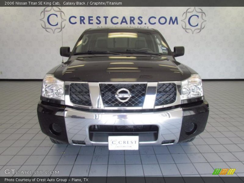 Galaxy Black / Graphite/Titanium 2006 Nissan Titan SE King Cab