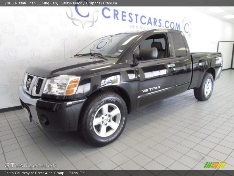 Galaxy Black / Graphite/Titanium 2006 Nissan Titan SE King Cab