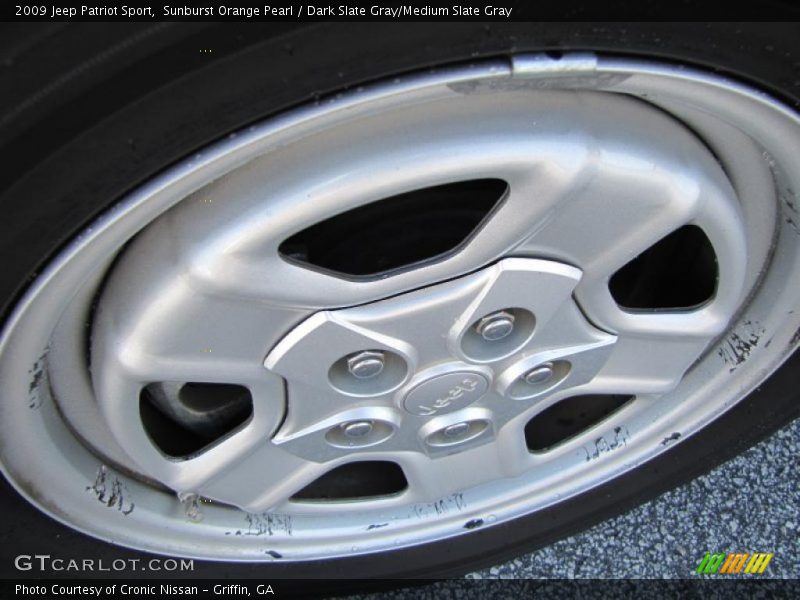 Sunburst Orange Pearl / Dark Slate Gray/Medium Slate Gray 2009 Jeep Patriot Sport