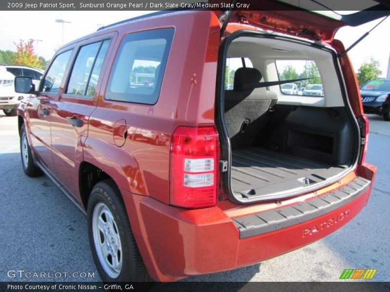 Sunburst Orange Pearl / Dark Slate Gray/Medium Slate Gray 2009 Jeep Patriot Sport