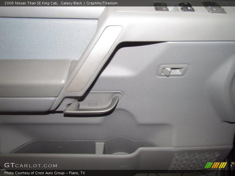 Galaxy Black / Graphite/Titanium 2006 Nissan Titan SE King Cab