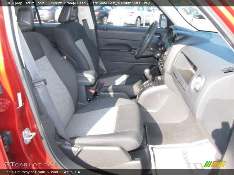Sunburst Orange Pearl / Dark Slate Gray/Medium Slate Gray 2009 Jeep Patriot Sport