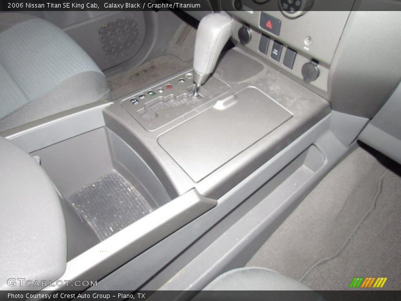 Galaxy Black / Graphite/Titanium 2006 Nissan Titan SE King Cab