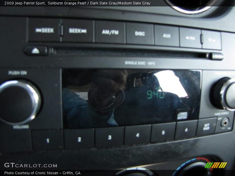 Sunburst Orange Pearl / Dark Slate Gray/Medium Slate Gray 2009 Jeep Patriot Sport