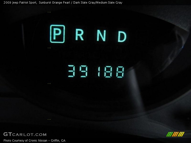 Sunburst Orange Pearl / Dark Slate Gray/Medium Slate Gray 2009 Jeep Patriot Sport