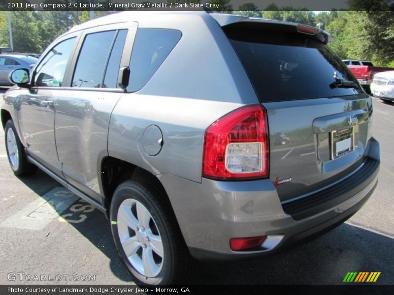 Mineral Gray Metallic / Dark Slate Gray 2011 Jeep Compass 2.0 Latitude