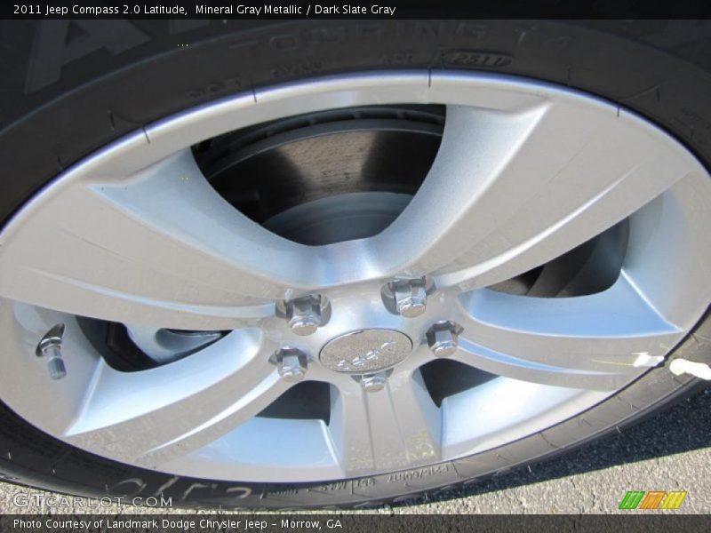 Mineral Gray Metallic / Dark Slate Gray 2011 Jeep Compass 2.0 Latitude