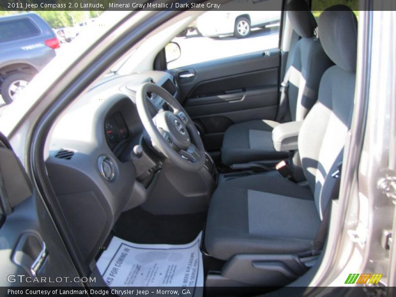 Mineral Gray Metallic / Dark Slate Gray 2011 Jeep Compass 2.0 Latitude
