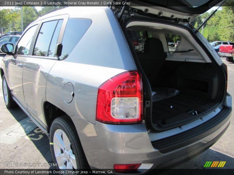 Mineral Gray Metallic / Dark Slate Gray 2011 Jeep Compass 2.0 Latitude