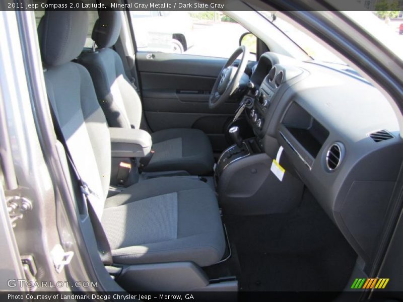 Mineral Gray Metallic / Dark Slate Gray 2011 Jeep Compass 2.0 Latitude
