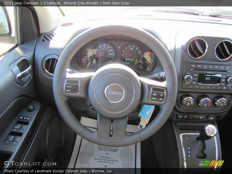Mineral Gray Metallic / Dark Slate Gray 2011 Jeep Compass 2.0 Latitude