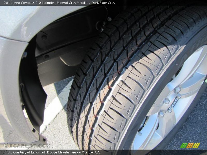 Mineral Gray Metallic / Dark Slate Gray 2011 Jeep Compass 2.0 Latitude