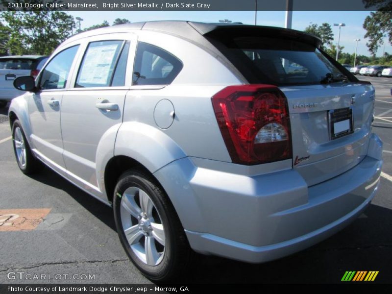 Bright Silver Metallic / Dark Slate Gray 2011 Dodge Caliber Mainstreet
