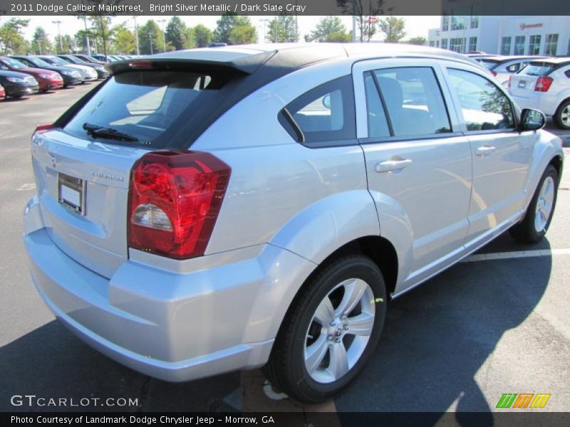 Bright Silver Metallic / Dark Slate Gray 2011 Dodge Caliber Mainstreet