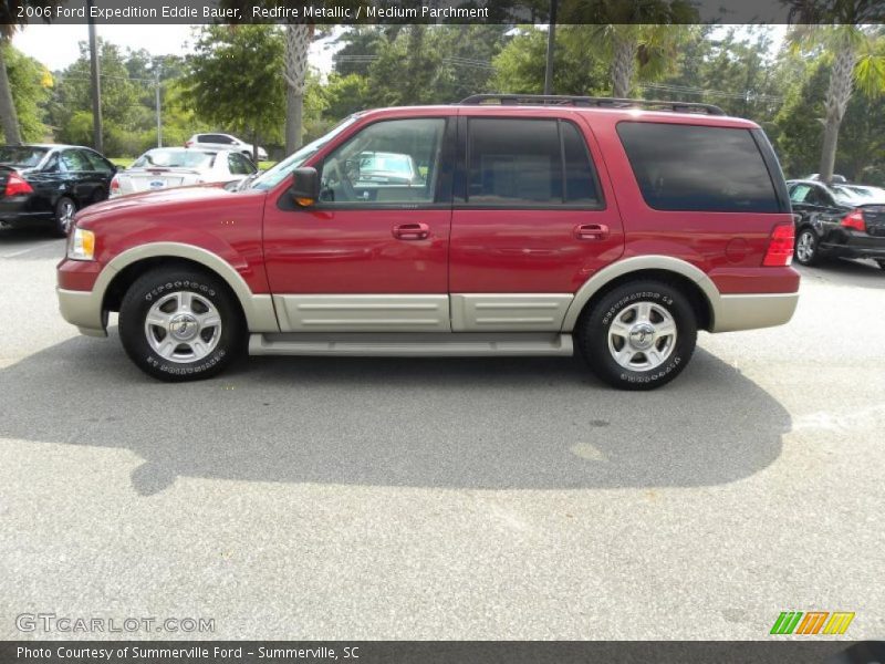 Redfire Metallic / Medium Parchment 2006 Ford Expedition Eddie Bauer