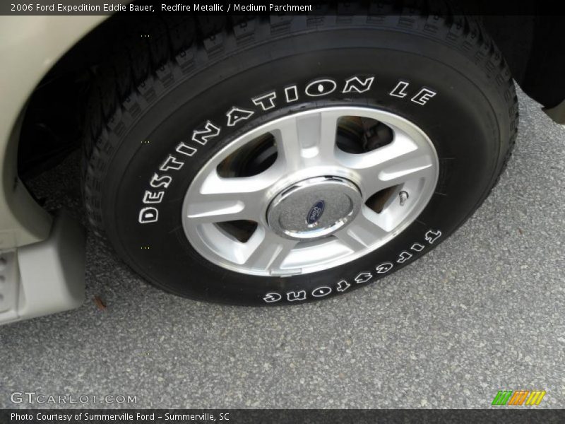 Redfire Metallic / Medium Parchment 2006 Ford Expedition Eddie Bauer