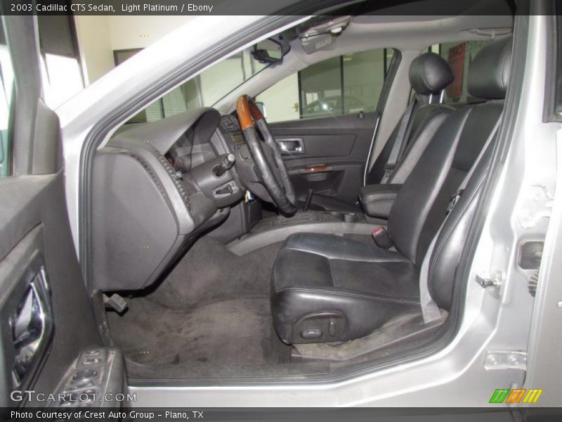 Light Platinum / Ebony 2003 Cadillac CTS Sedan
