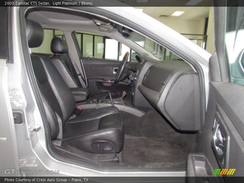 Light Platinum / Ebony 2003 Cadillac CTS Sedan