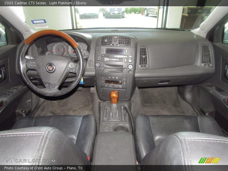 Light Platinum / Ebony 2003 Cadillac CTS Sedan