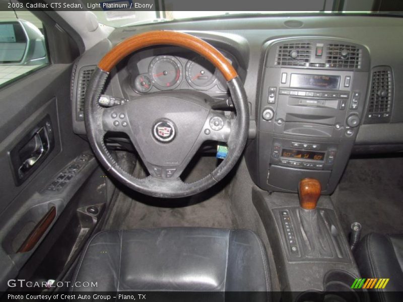 Light Platinum / Ebony 2003 Cadillac CTS Sedan